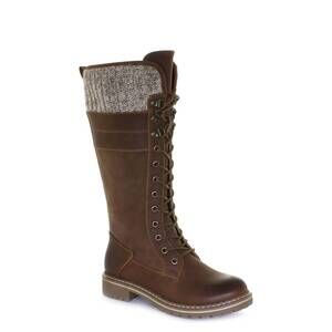 NEW WANDERLUST women's lucy tall waterproof boot in dk tan